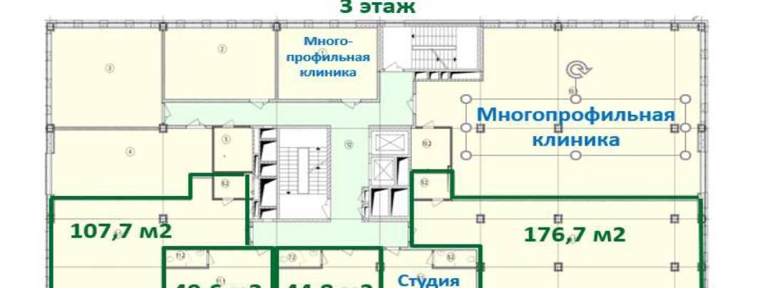 Офис 107 м²