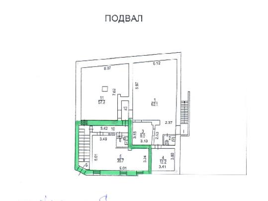 Помещение 53 м²