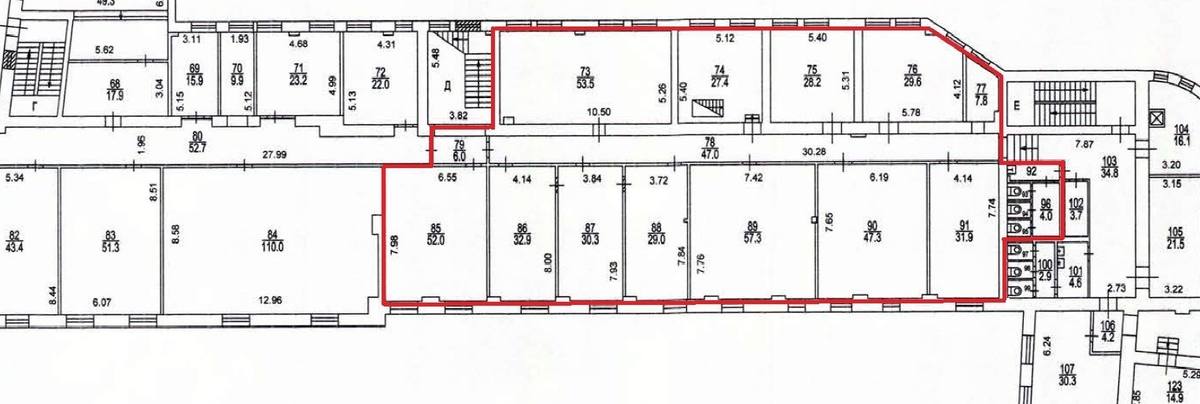 Помещение 491 м²