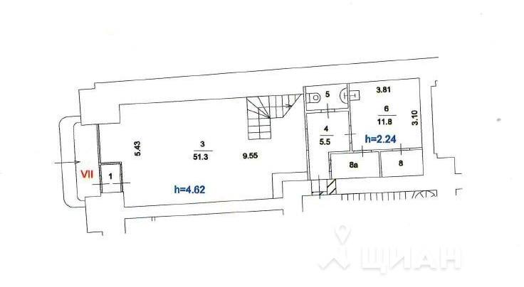 Помещение 107 м²