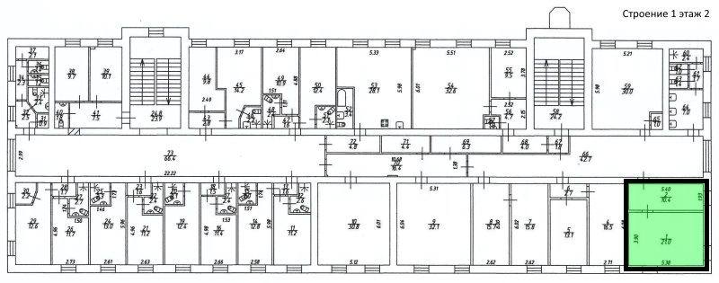 Помещение 30 м²