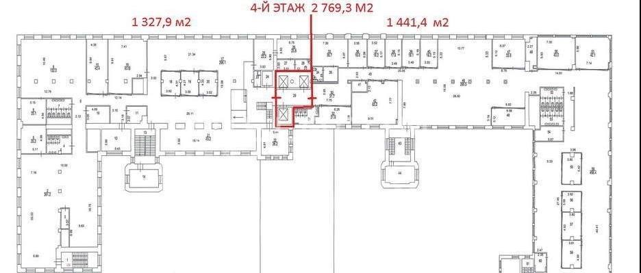 Офис 1 491 м²