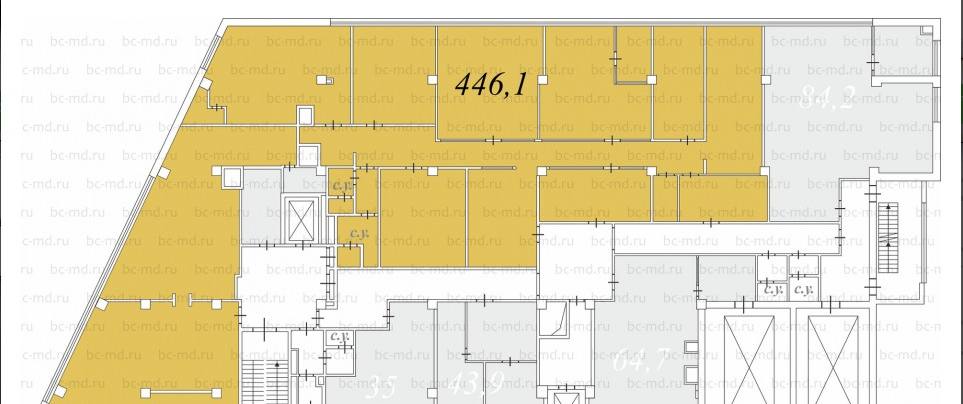 Офис 446 м²