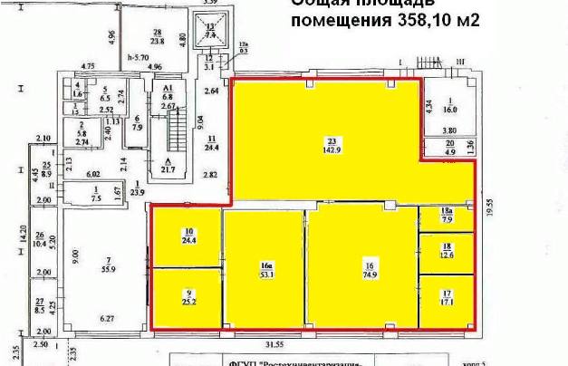 Помещение 385 м²