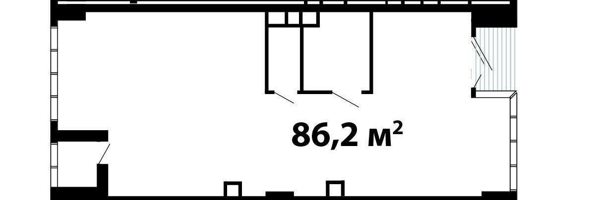 Помещение 86 м²
