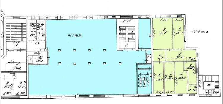 Офис 450 м²