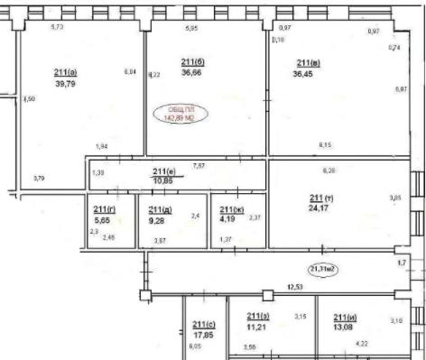 Помещение 177 м² Помещение 177 м²