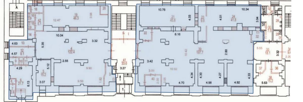 Офис 632 м²