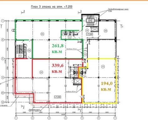 Помещение 261 м²