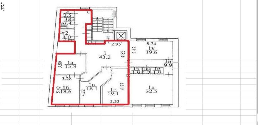 Помещение 122 м²