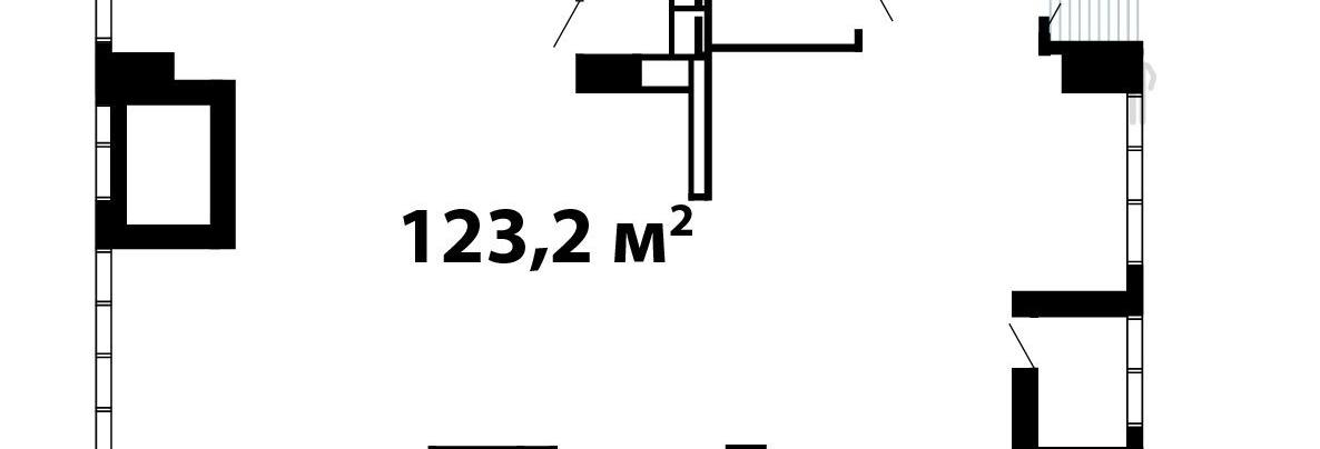 Помещение 123 м²