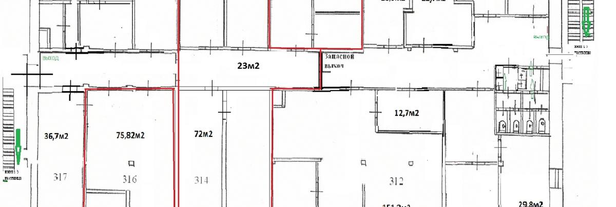 Помещение 180 м²