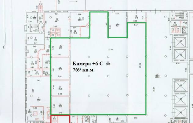 Помещение 769 м²