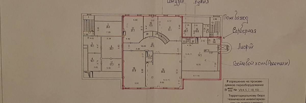 Помещение 480 м²