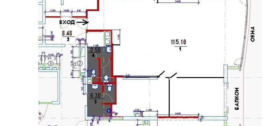 Помещение 115 м²