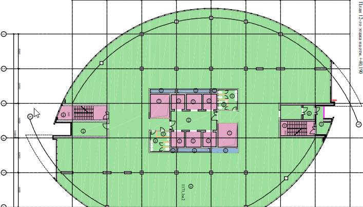 Помещение 1 274 м²