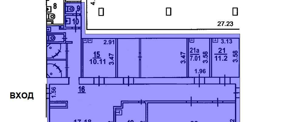 Помещение 189 м²