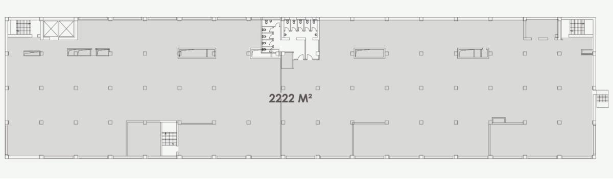 Помещение 2 222 м²