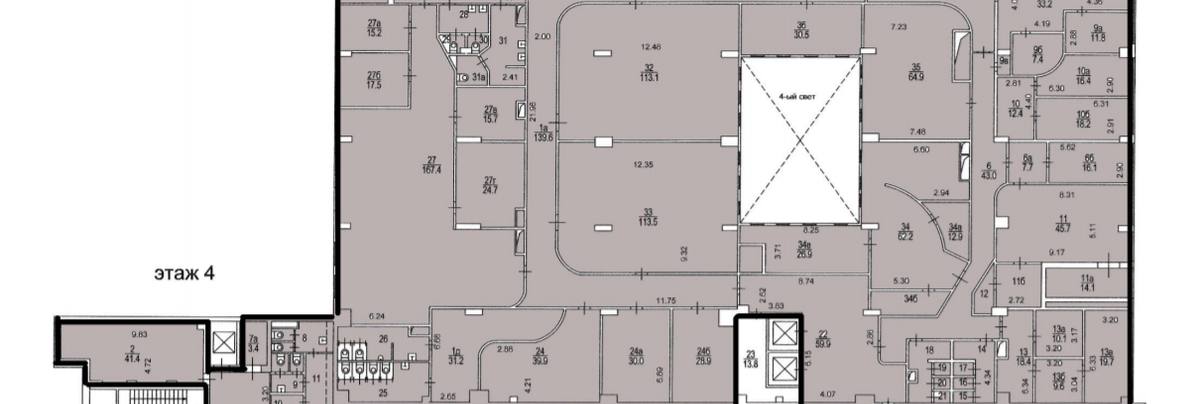 Помещение 2 423 м²