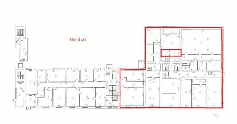 Офис 855 м² Офис 855 м²