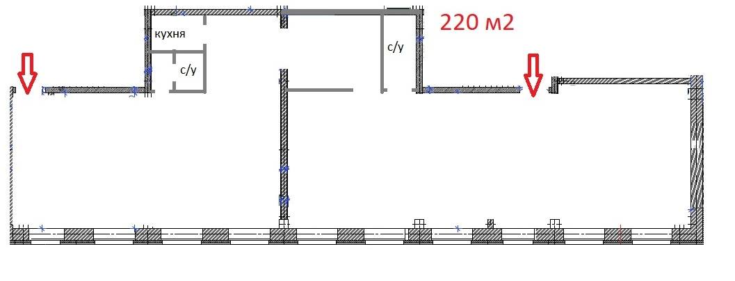 Офис 220 м²