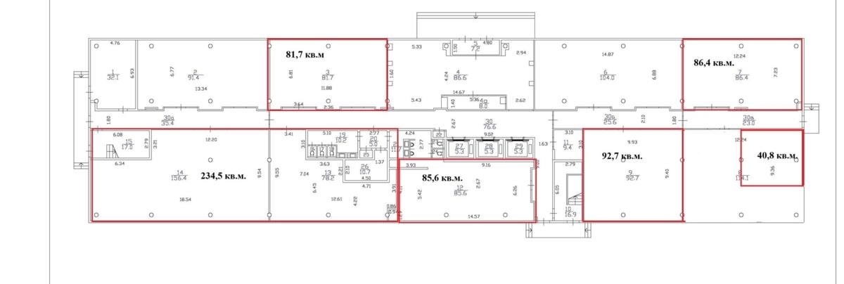 Помещение 235 м²