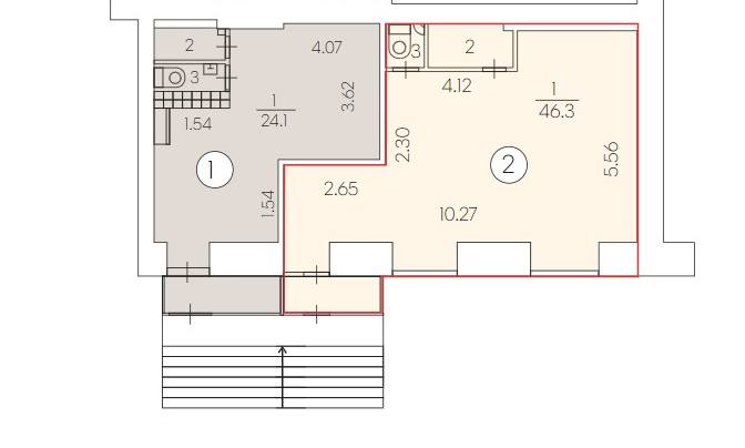 Офис 31 м²