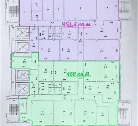 Офис 468 м²