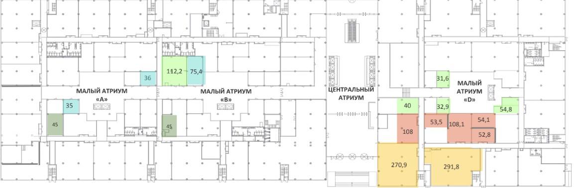 Офис 75 м²