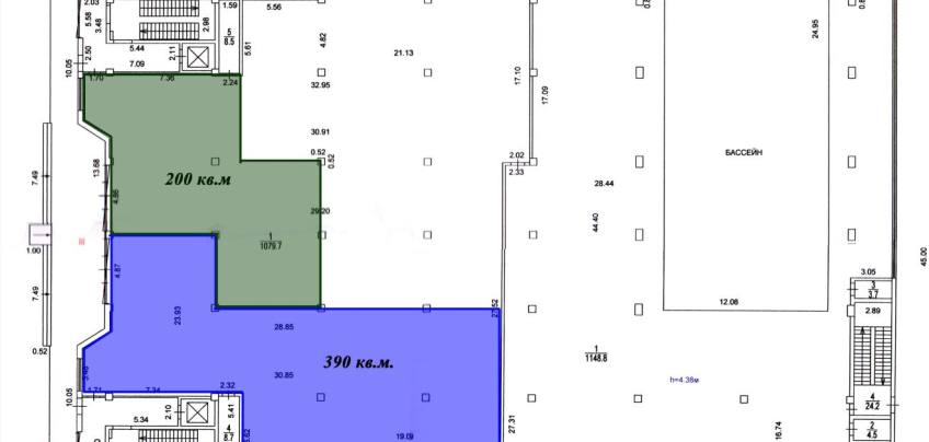 Помещение 590 м²