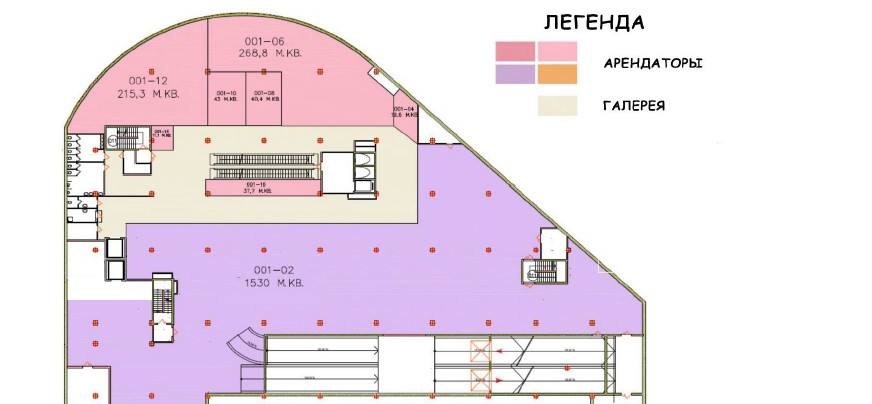 Офис 2 695 м²