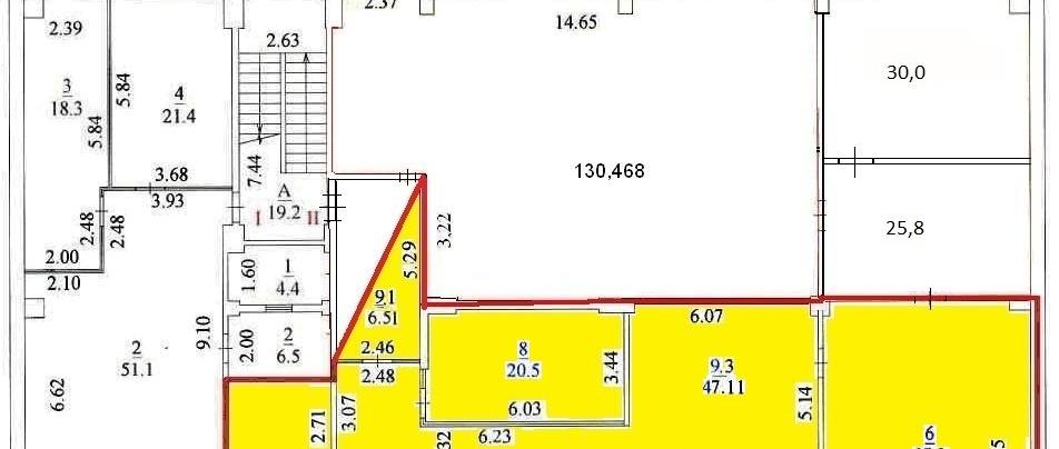 Помещение 215 м²