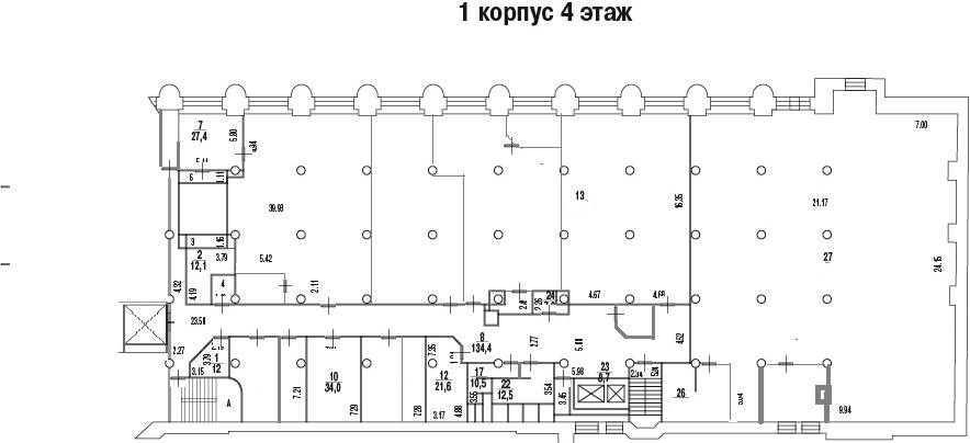 Помещение 1 150 м²