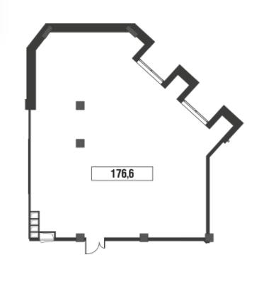 Помещение 176 м²