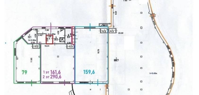 Офис 452 м²