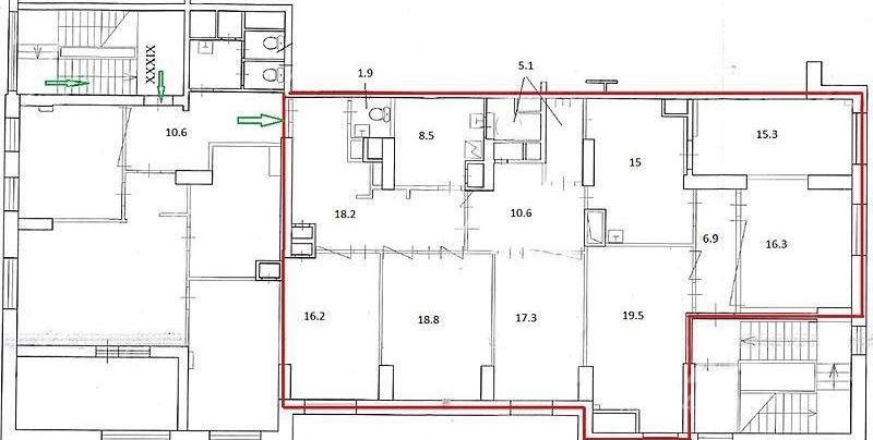 Помещение 183 м²