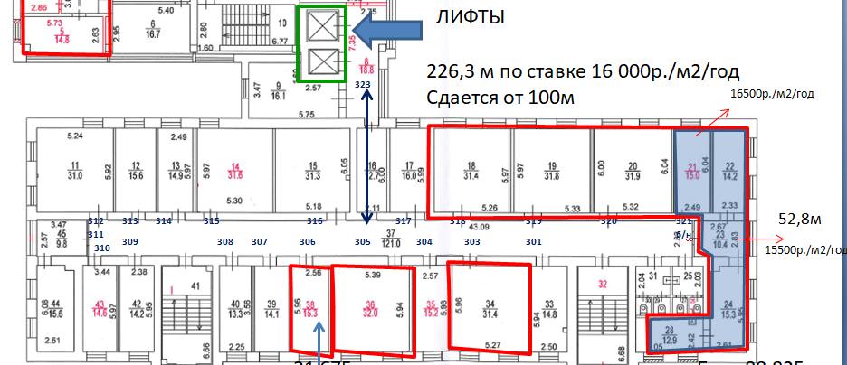 Помещение 226 м²