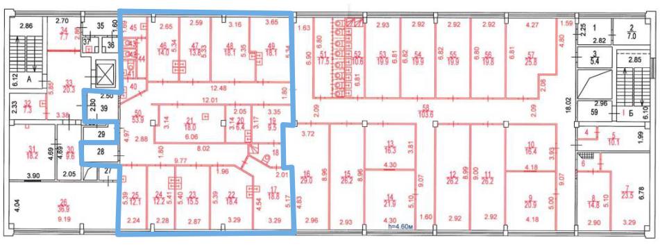 Офис 288 м²