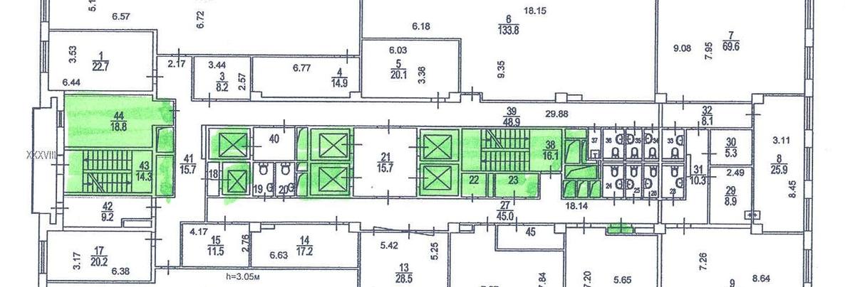 Помещение 982 м² Помещение 982 м²