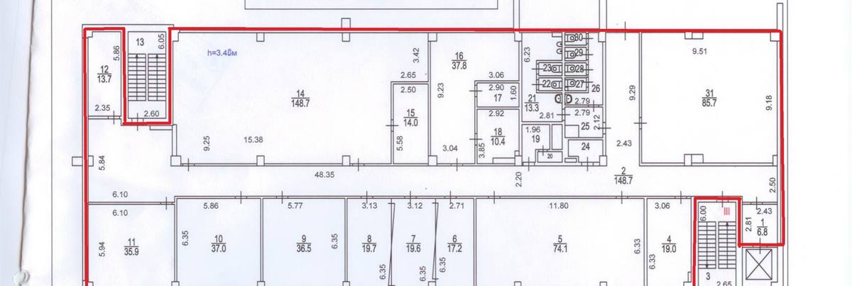 Помещение 771 м²