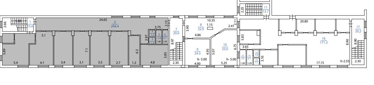 Помещение 252 м²