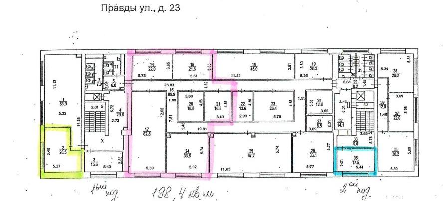 Помещение 198 м²