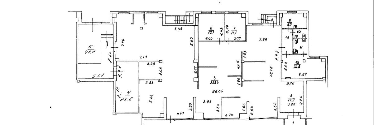 Помещение 250 м² Помещение 250 м²