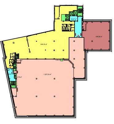 Офис 730 м²