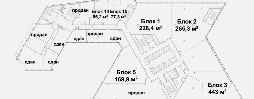 Офис, 1 084 м²