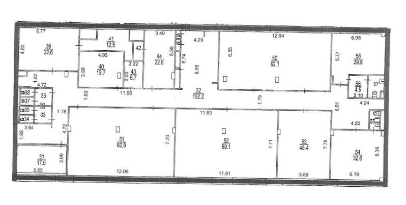 Помещение 643 м²