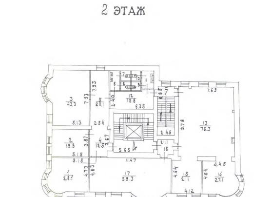 Помещение 2 371 м²