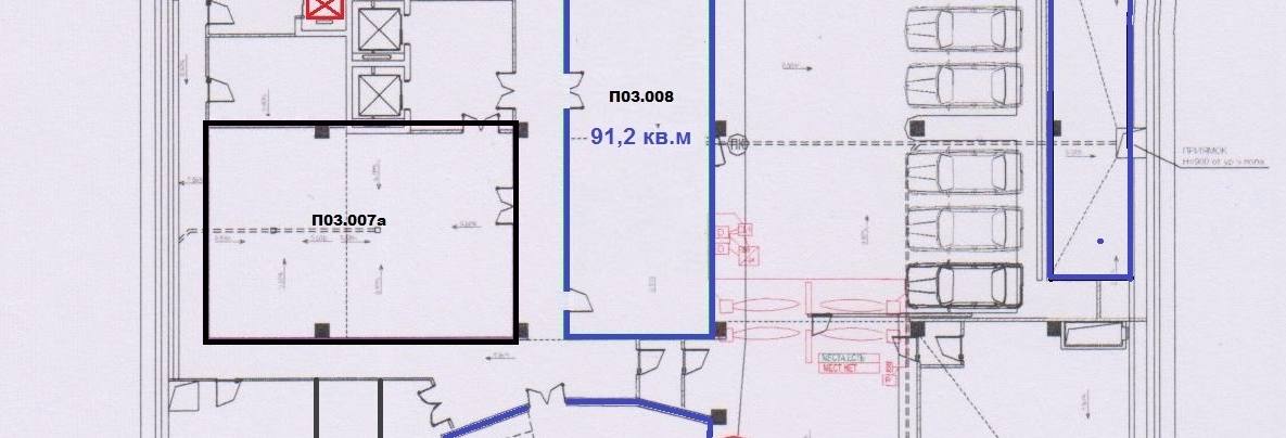 Помещение 91 м²