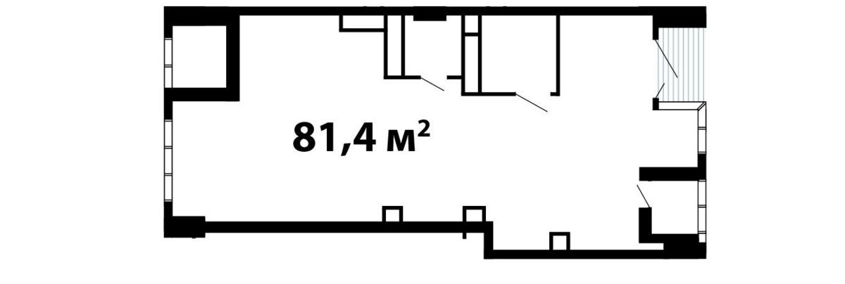 Помещение 81 м²
