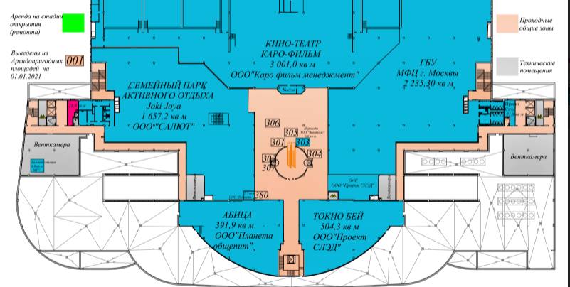 Помещение 391 м²